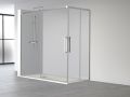 Corner sliding shower screen - AVIGNON 80
