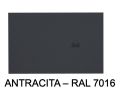 Shower tray 70x60 cm, extra flat, cuttable, resin, VERONE 60x70