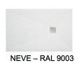 Shower tray 70x60 cm, extra flat, cuttable, resin, VERONE 60x70