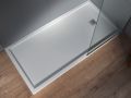 Shower tray, 60x100 cm, with anti-overflow edges - MOMBACHO
