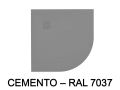 Corner shower tray 80x80 cm, quarter round VERONE ANGULAR