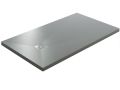Shower tray 90x70 cm, resin, extra flat, cuttable, TECNIK 70x90