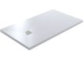Shower tray 90x70 cm, resin, extra flat, cuttable, TECNIK 70x90