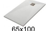 Custom shower tray 100x65 cm resin TECNIK