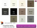 Shower tray 150x120 cm, extra flat, cuttable, resin, VERONE 120x150