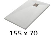 Custom shower tray 155x70 cm resin TECNIK