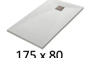175x80 cm Extra-Flat Resin Shower Tray – TECNIK