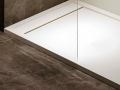 Extra-flat resin gutter shower tray ETNA COVER