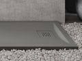 guilty shower tray, 120x70 cm, lightweight mineral resin Style