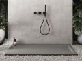 guilty shower tray, 120x70 cm, lightweight mineral resin Style