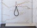guilty shower tray, 120x70 cm, lightweight mineral resin Style