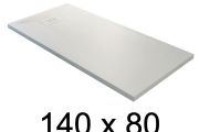 guilty shower tray, 140x80 cm, lightweight mineral resin Style
