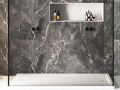 guilty shower tray, 180x80 cm, lightweight mineral resin - BLAY 80x180