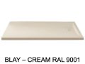 guilty shower tray, 180x80 cm, lightweight mineral resin - BLAY 80x180