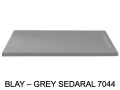 guilty shower tray, 180x80 cm, lightweight mineral resin - BLAY 80x180