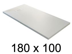 guilty shower tray, 180x100 cm, lightweight mineral resin - BLAY 100x180