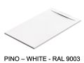 Guilty shower tray, 200x90 cm, discreet drainage - PINO 90x200