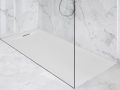 Shower tray, design, in mineral resin - GALERAS