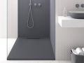 Shower tray, design, in mineral resin - GALERAS