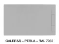 Shower tray, design, in mineral resin - GALERAS