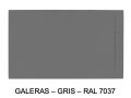 Shower tray, design, in mineral resin - GALERAS