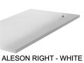 Shower tray, right angle drain 140 x 80 cm, - ALESON RIGHT