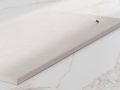 Shower tray, right angle drain 140 x 80 cm, - ALESON RIGHT