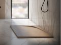 Shower tray, right angle drain 140 x 80 cm, - ALESON RIGHT