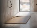 Shower tray, left corner evacuation, 140x80 cm - ALESON LEFT