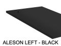 Shower tray, left corner evacuation, 140x80 cm - ALESON LEFT