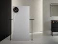 Shower tray, left corner evacuation, cuttable - NAJERA LEFT 120