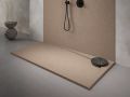 Shower tray, left corner evacuation, cuttable - NAJERA LEFT 120