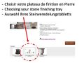 Shower tray, left corner evacuation, cuttable - NAJERA LEFT 120