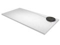 Shower tray, right angle drain - NAJERA RIGHT 120