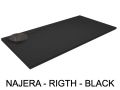 Shower tray, right angle drain - NAJERA RIGHT 120
