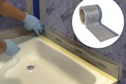 Waterproofing protection for ultra-flat shower tray – FLEX SYSTEM