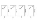 Cuttable shower tray, design - FINES