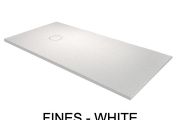 Shower tray, 120x70 cm, cuttable, design - FINES