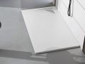 Cuttable shower tray, corner drain - MUNICH 120