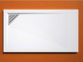 Cuttable shower tray, corner drain - MUNICH 120