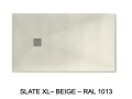 Shower tray, large size, extra flat resin - SLATE XL 230
