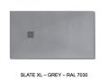 Shower tray, large size, extra flat resin - SLATE XL 230