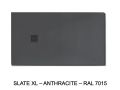 Shower tray, large size, extra flat resin - SLATE XL 230