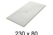 Large shower trays 230x80 cm Resin extra flat VERONE