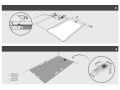 Shower tray, drain, in mineral resin - VENISE XL 250