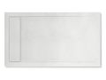 Large gutter shower tray, resin - ETNA XL COVER 230