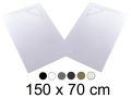 Shower tray, 150x70 cm, angle drain - BERLIN 70x150