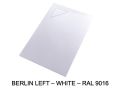Shower tray, 200x100 cm, angle drain - BERLIN 100x200