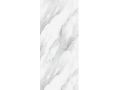 Marble White 60x120 cm - SPC wall panel, white marble finish
