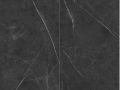 Marble Dark 60x120 cm - SPC flooring, black marble finish